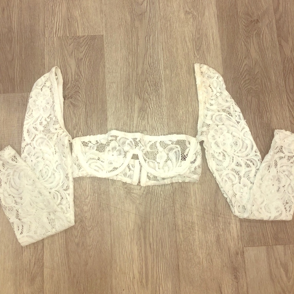 Lace Bustier Bra